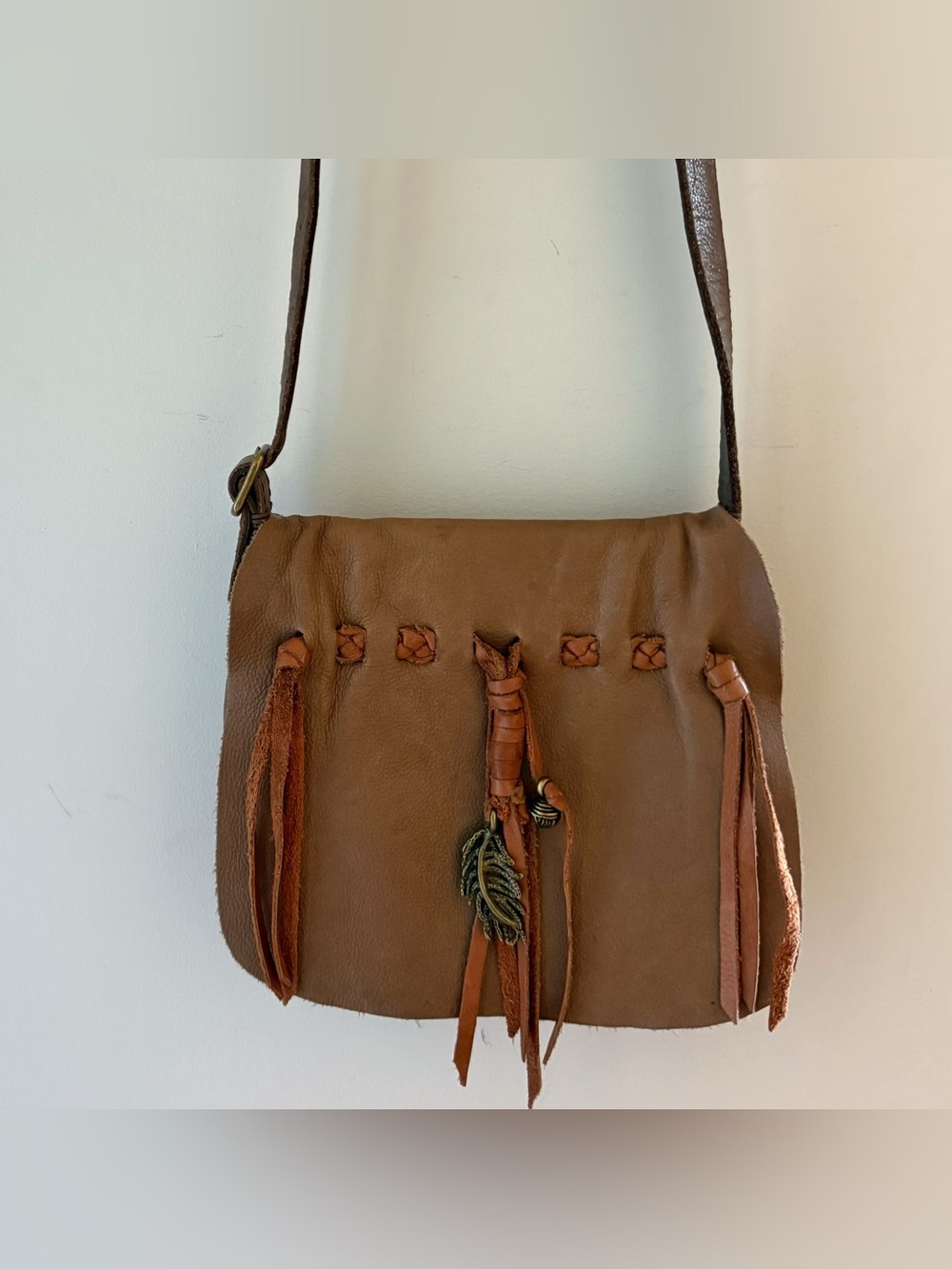 Lucky Brand Leather Crossbody Bag